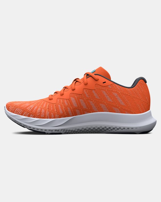 Men's UA Charged Breeze 2 Running Shoes, Orange, pdpMainDesktop image number 1
